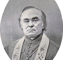 A photograph of Bishop Purcell, the second bishop of Cincinnati